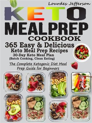 cover image of Keto Meal Prep Cookbook
